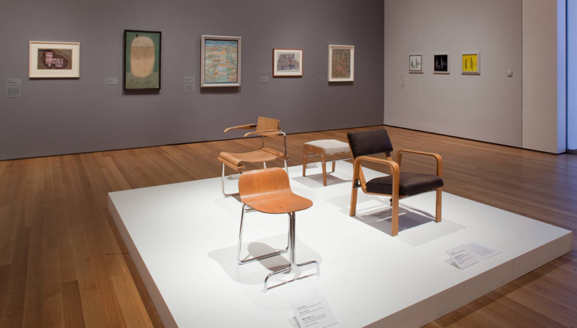Installation view of Bauhaus
