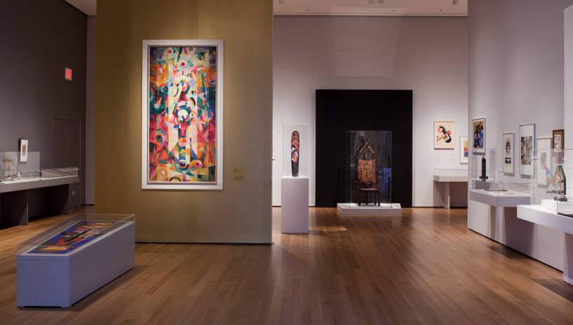 Installation view of Bauhaus