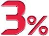 3%