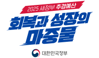 2025 새정부 추경예산 - 회복과 성장의 마중물