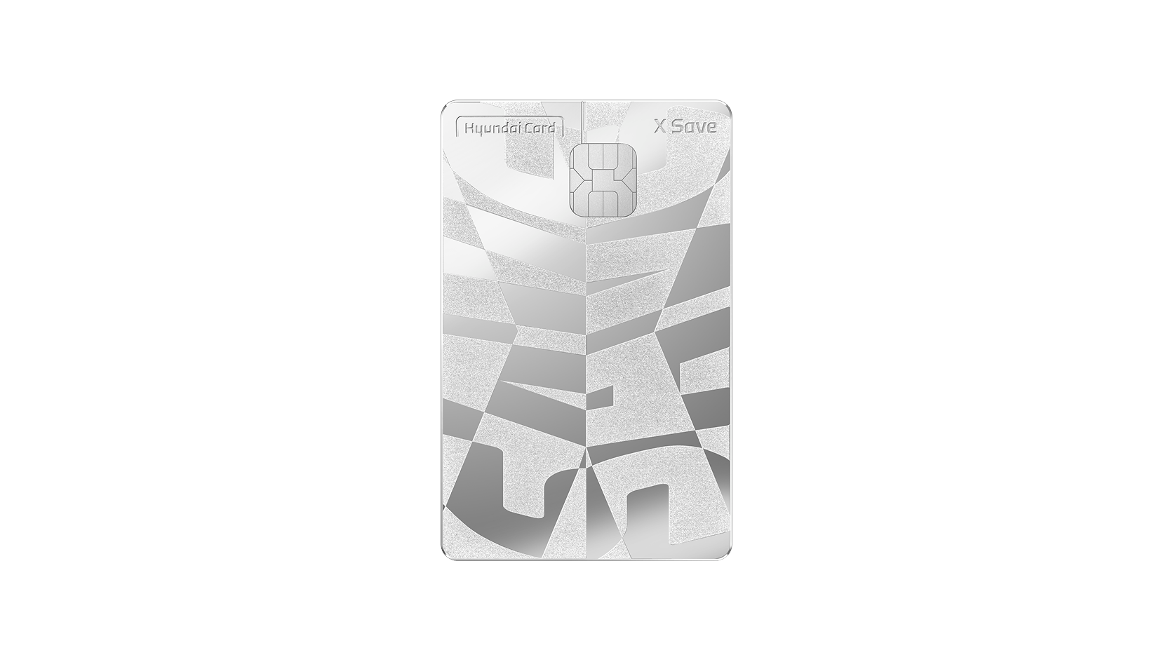 Hyundai Card X Save Metal Plate