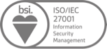 bsi. iso/iec 27001 Information Security Management 마크 (ISO 9001 품질경영시스템 인증 마크)