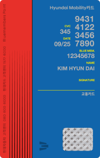 Blue Night 카드 뒷면